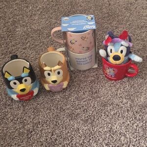Bluey and Friends Mug Set